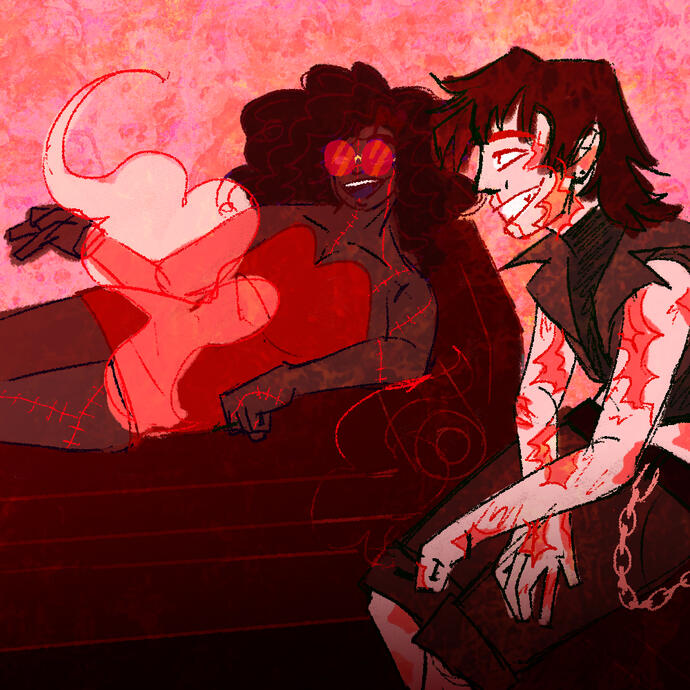 bacchus + character from fishncrypts